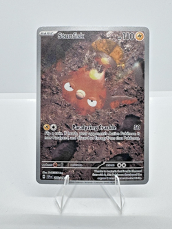 STUNFISK 202/191 ILLUSTRATION RARE HOLO POKEMON SURGING SPARKS NM - Image 1