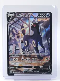 UMBREON V 2022 POKEMON BRILLIANT STARS TRAINER GALLERY FA TG22/TG30 Q3668 - Image 1