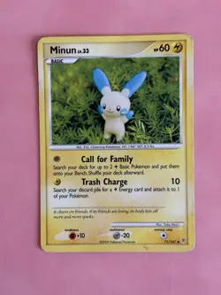 Minun 71/147 - Supreme Victors 2009 Vintage Pokemon TCG - MP/HP - Image 1