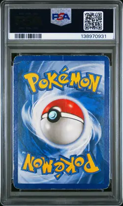 2005 POKEMON EX DEOXYS #12 MIGHTYENA-REVERSE FOIL PSA 1 - Image 2