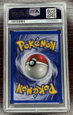 2000 Pokemon Gym Challenge #1 Blaine's Arcanine Holo PSA 7 NM - Image 2
