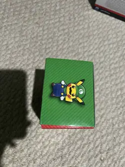 [USED] Japanese Mario / Luigi Pikachu Box EMPTY Pokemon Center 2016 - Image 4