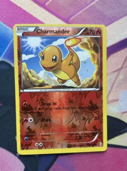 Pokemon TCG Boundaries Crossed - Charmander 18/149 (Reverse Holo) LP+ - Image 1