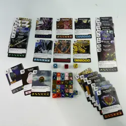 Dice Masters Yugioh Lot of 34 Cards + Dice Slifer Blue Eyes Dragon Ra and more - Image 1