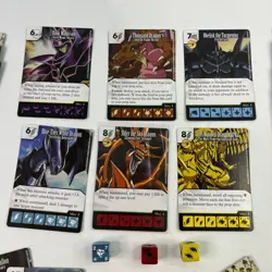 Dice Masters Yugioh Lot of 34 Cards + Dice Slifer Blue Eyes Dragon Ra and more - Image 2