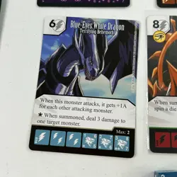 Dice Masters Yugioh Lot of 34 Cards + Dice Slifer Blue Eyes Dragon Ra and more - Image 4