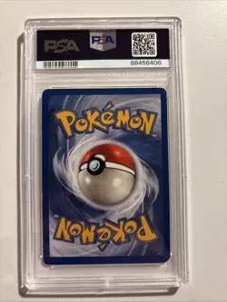 1999 POKEMON JUNGLE #3 FLAREON-HOLO PSA 7 - Image 2