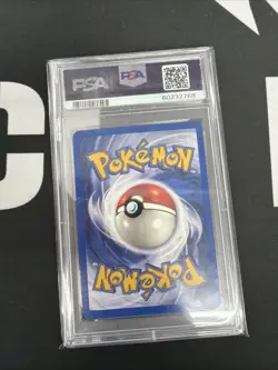 1999 POKEMON CARD JUNGLE SET #3/64 FLAREON HOLO PSA 7 - Image 2