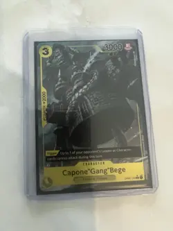Bandai One Piece Card Game Capone 'Gang' Bege OP04-100 ENG - Image 2
