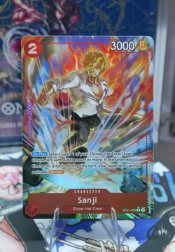 Sanji (Parallel) ST21-003 Starter Deck EX: Gear 5 Foil One Piece TCG English - Image 1