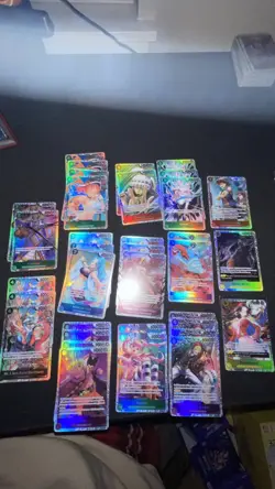 One Piece TCG OP-14 - EB-04 SR Lot OP14 Boa SR, Luffy SR, Vivi SR, Bon Kurei SR - Image 1