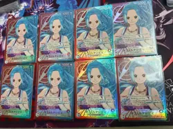 One Piece - Vivi L eb03-001(Leader Alternate Art, Japanese Version) Lot*8 LI35 - Image 1