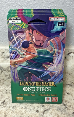 Sleeved Booster Pack - One Piece TCG OP12 Legacy Of The Master Sealed- Lot Of 5 - Image 1