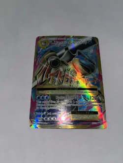 Pokemon TCG M Blastoise EX Full Art Holo Ultra Rare 102/108 XY Evolutions LP - Image 2