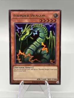 Yugioh Thunder Dragon LCKC-EN067 Legendary Collection Kaiba Unlimited Edition - Image 1