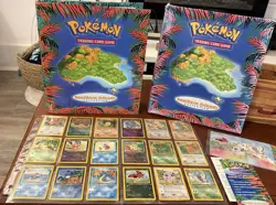 RARE Pokemon Southern Islands Binder FULL Complete Set w/Promos,Postcards,Binder - Image 1