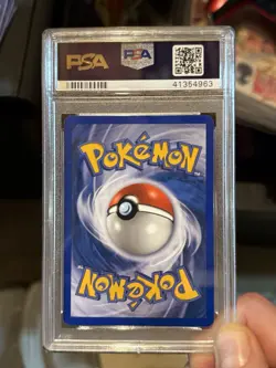 2003 Pokemon Goldeen #78 Aquapolis Reverse Holo PSA 9 - Image 2
