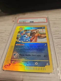 2003 Pokemon Aquapolis Azumarill Reverse Holo 4/147 PSA 5 EX Pop 5 Rare! - Image 2