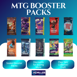 Magic the Gathering Booster Packs [NEW/SEALED] - Collectors/ Play/ Set/ Draft - Image 1