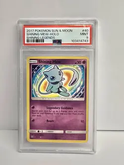 2017 Pokemon Shining Legends Mew #40/73 PSA 9 - Image 3
