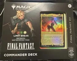 Magic The Gathering Final Fantasy VII Commander Deck CLOUD Limit Break MTG FF - Image 1