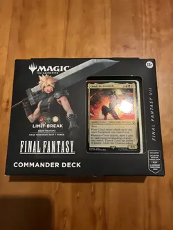 MTG - Magic: the Gathering: Final Fantasy Commander Deck : Limit Break - Cloud, - Image 1