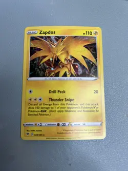 Pokemon Zapdos 48/185, Articuno 036/195, and Moltres 021/172 HOLO 3 Card Set NM - Image 4