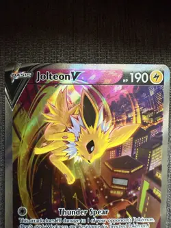Jolteon V SWSH183 SWSH: Sword & Shield Promo Cards Holo - Image 3