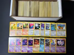Huge Collection Bulk Lot of 600+ Pokemon Cards Mixed WOTC-XY Vintage HP-DAMAGED - Image 1