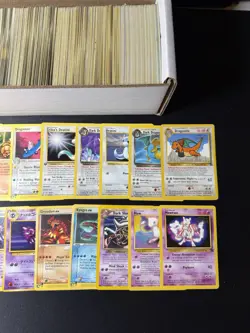Huge Collection Bulk Lot of 600+ Pokemon Cards Mixed WOTC-XY Vintage HP-DAMAGED - Image 3