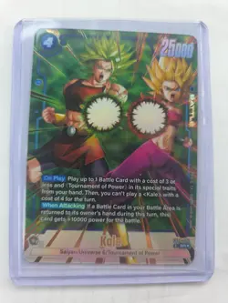 Kale FB08-032 Alternate Art Saiyan's Pride Dragon Ball English Card Fusion World - Image 1
