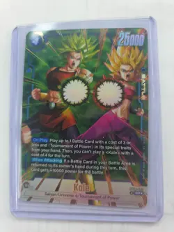 Kale FB08-032 Alternate Art Saiyan's Pride Dragon Ball English Card Fusion World - Image 2