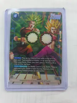 Kale FB08-032 Alternate Art Saiyan's Pride Dragon Ball English Card Fusion World - Image 4