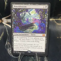 Magic the Gathering - Bitterblossom - Double Masters - 2022 Card #069/331 - MTG - Image 1