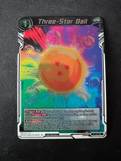 Three Star Ball P-101 Foil Dragon Ball Super Card Game NM - Image 2
