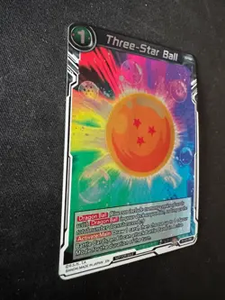 Three Star Ball P-101 Foil Dragon Ball Super Card Game NM - Image 3