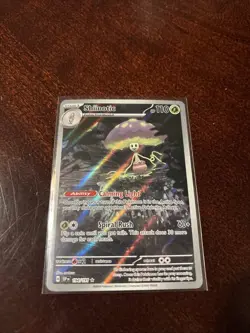 Pokemon TCG Shiinotic Holo Card Sv08: Surging Sparks 194/191 - Image 1