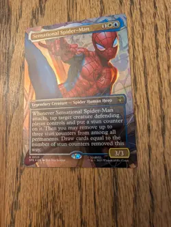 MTG Sensational Spider-Man (Borderless Foil) Marvel's Spider-Man 25 NM - Image 1