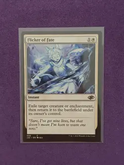 Flicker of Fate NM J22 MTG Magic The Gathering - Image 1