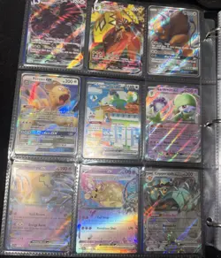 Pokemon Cards Lot Binder Vstar Vmax V Full Art Holos Rares - Image 2