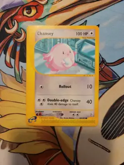 Chansey 69/147 - Aquapolis E-Series - Regular Common - Pokemon TCG Card - HP - Image 1