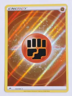 Pokemon TCG Fighting Energy 157/159 Crown Zenith FULL ART NM - Image 1
