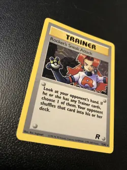 Rocket's Sneak Attack 72/82 Team Rocket Rare Pokemon Card In Mint Condition - Image 2