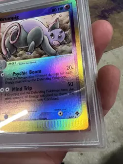 2003 Pokemon EX Dragon Grumpig Reverse Foil 6/97 PSA 10 Gem Mint - Image 2