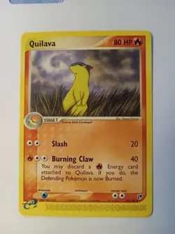 Pokemon TCG - Quilava - 51/100 - Uncommon Ex Sandstorm NM Free Shipping!! - Image 1