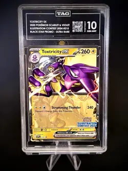 Pokemon Toxtricity ex - 215 (Illustration Contest 2024) 215 Sv TAG 10! - Image 1
