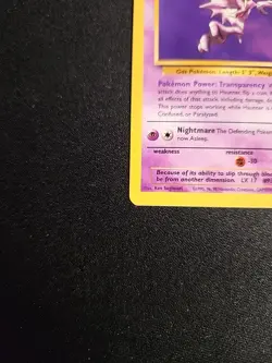 Pokemon Haunter (21) Rare Unlimited Fossil 21/62 NM-Mint! - Image 5