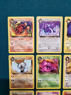 NM (Unlimited) COMPLETE Pokemon 2000 TEAM ROCKET 48-Card All UNCOMMON COMMON Set - Image 2