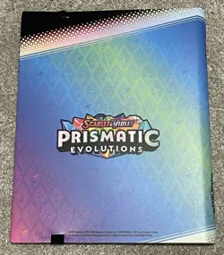 POKEMON PRISMATIC EVOLUTIONS BINDER COLLECTION - BINDER ONLY - Image 2