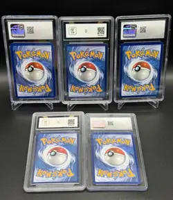 (5) Pokemon Slab Lot CGC 10 CGC 9.5 Mimikyu Palafin Scovillian Illustration Rare - Image 2